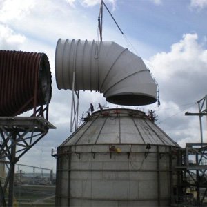Duct elbow installation
