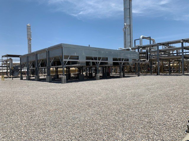 Gas Plant Fin Fans, Cable Tray, Conduit, etc.