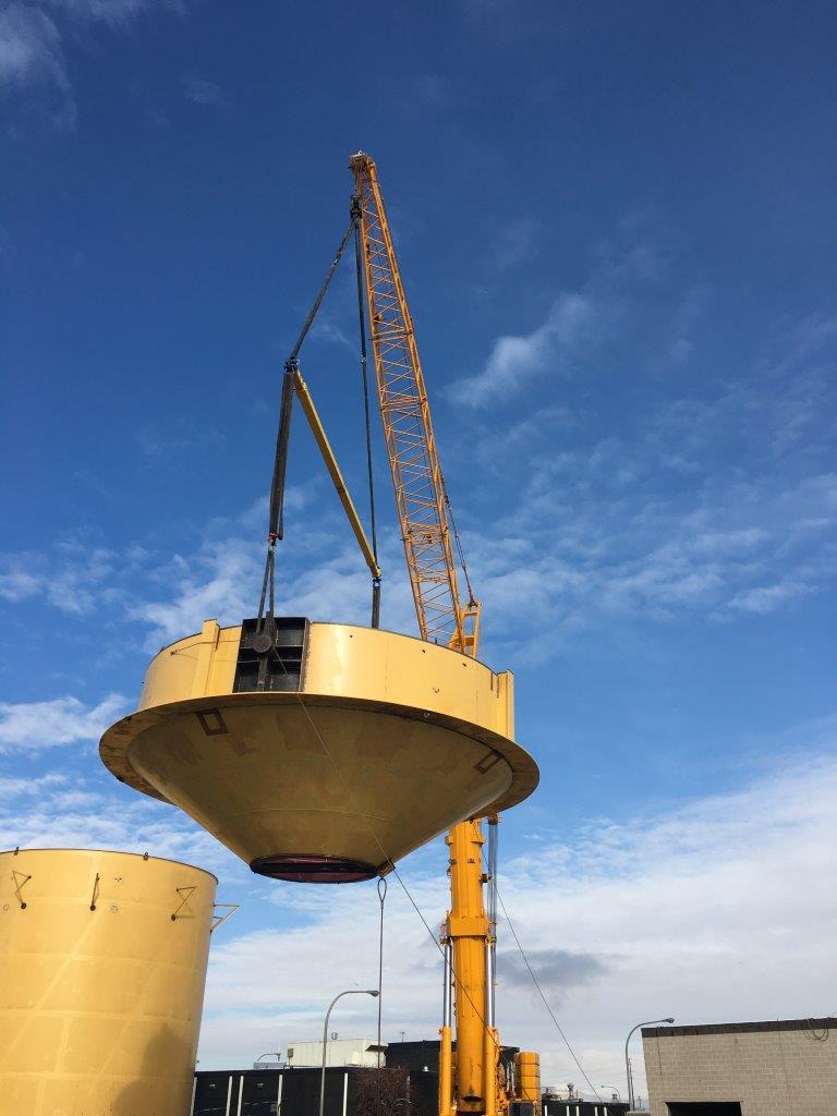 Biodigester with Cone Bottom