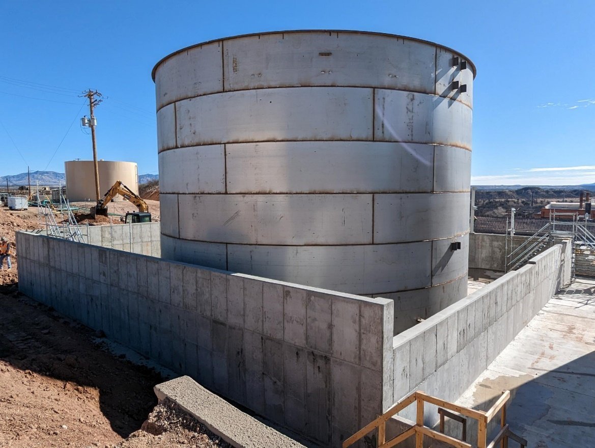 Mining & Aggregates — Tank fabrication and erection