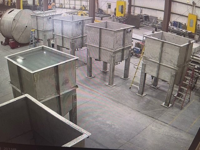 Mining & Aggregates — Tank fabrication and erection