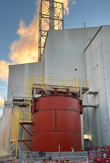 Mining & Aggregates — Tank fabrication and erection