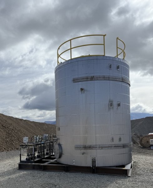 Mining & Aggregates — Tank fabrication and erection