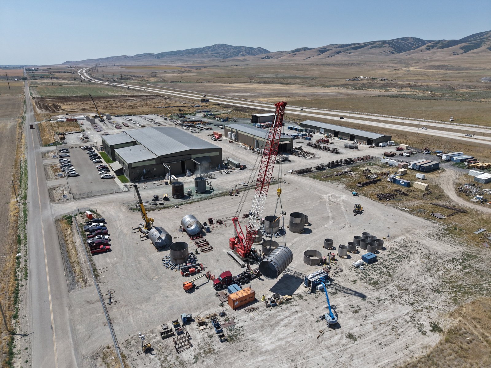 Mining & Aggregates — Tank fabrication and erection