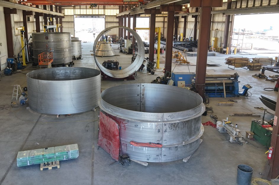 Mining & Aggregates — Tank fabrication and erection