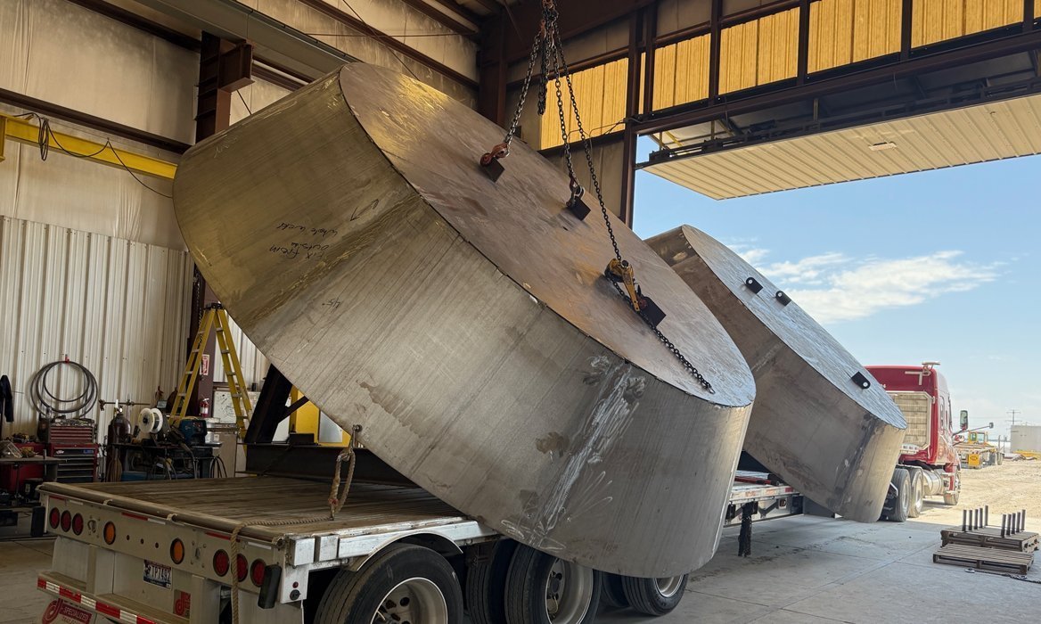 Mining & Aggregates — Tank fabrication and erection