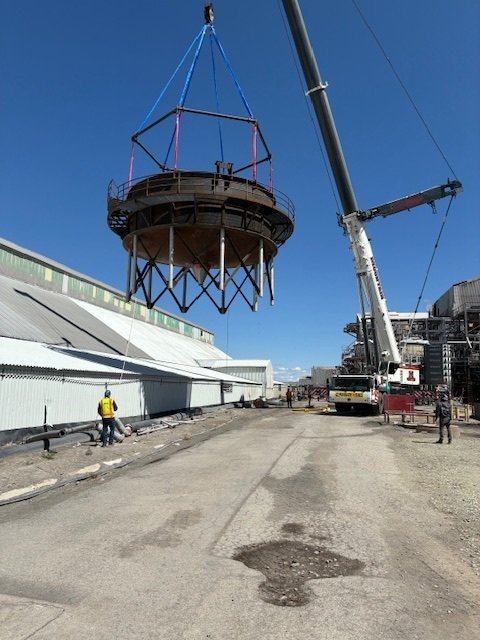 Mining & Aggregates — Tank fabrication and erection