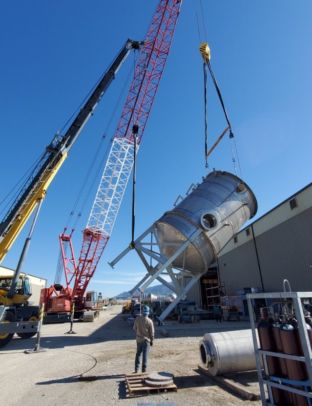 Mining & Aggregates — Tank fabrication and erection