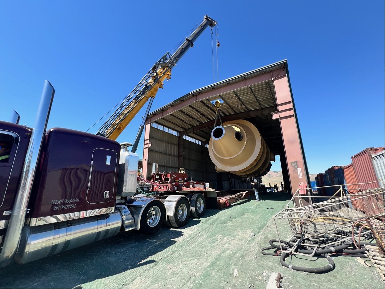 Mining & Aggregates — Tank fabrication and erection