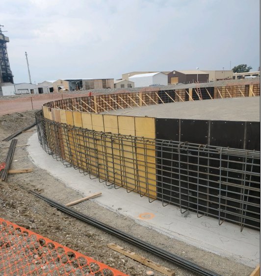 Mining & Aggregates — Tank fabrication and erection
