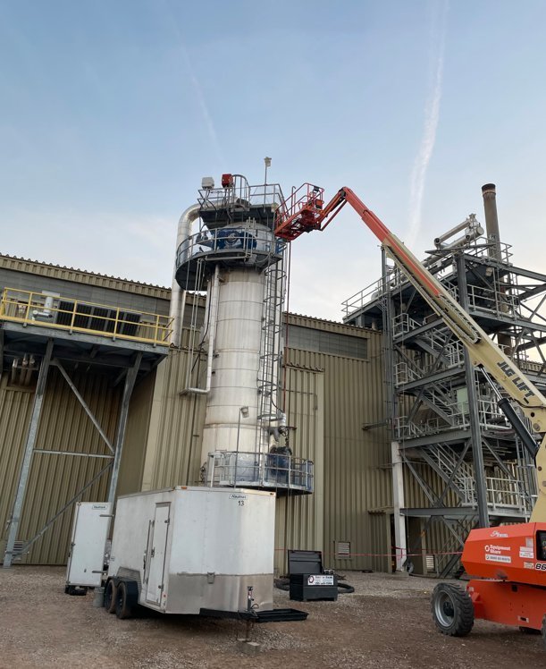 Mining & Aggregates — Tank fabrication and erection