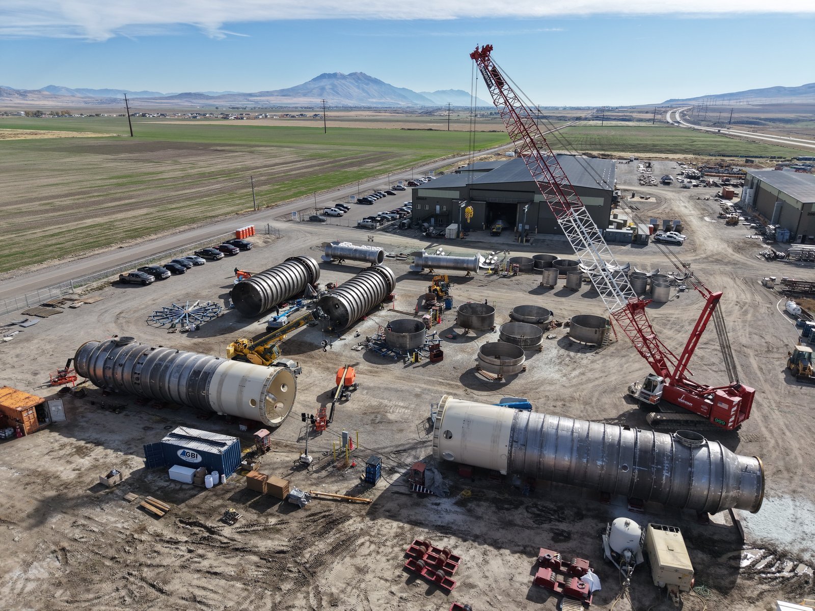 Mining & Aggregates — Tank fabrication and erection