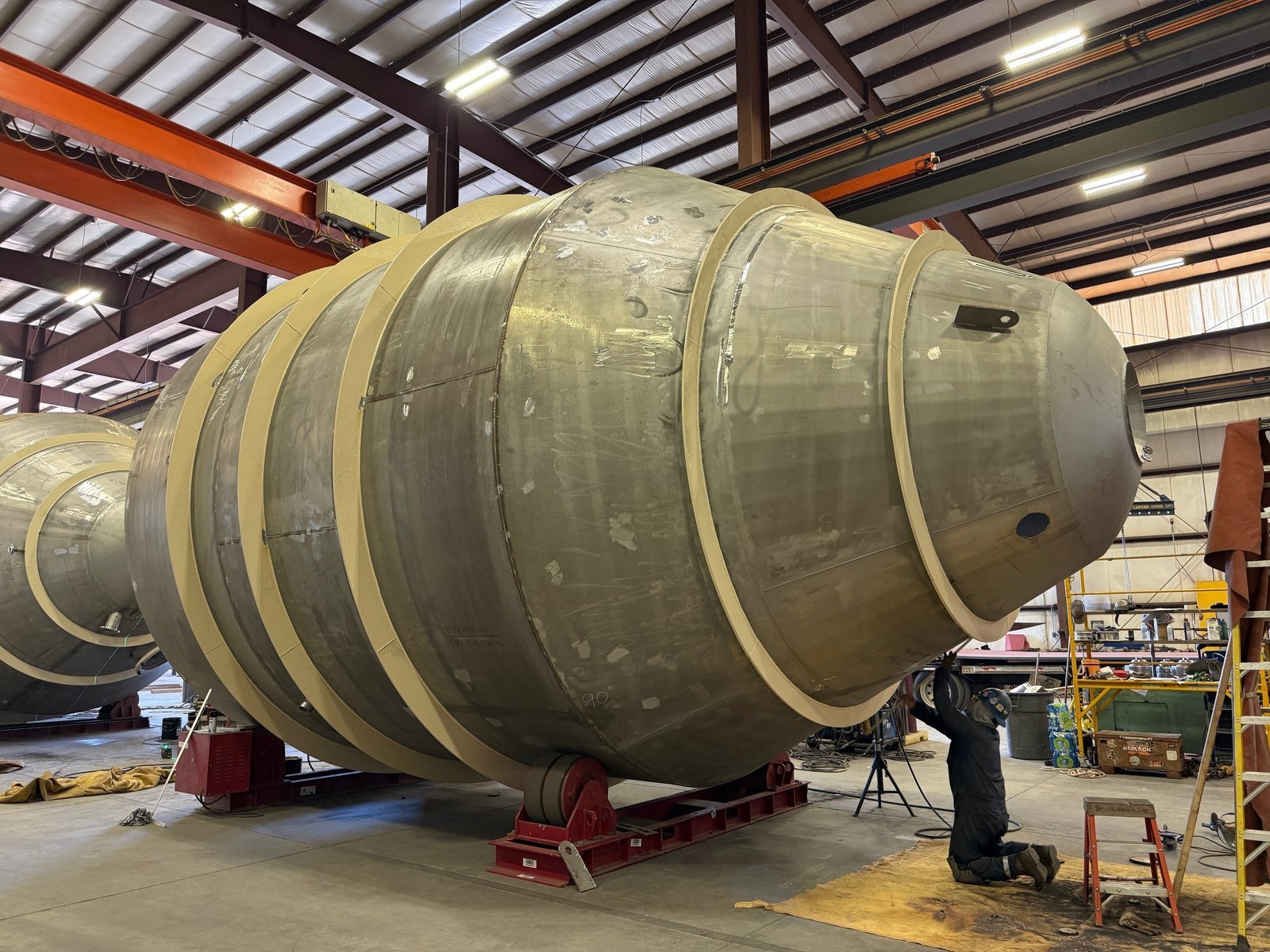 Mining & Aggregates — Tank fabrication and erection
