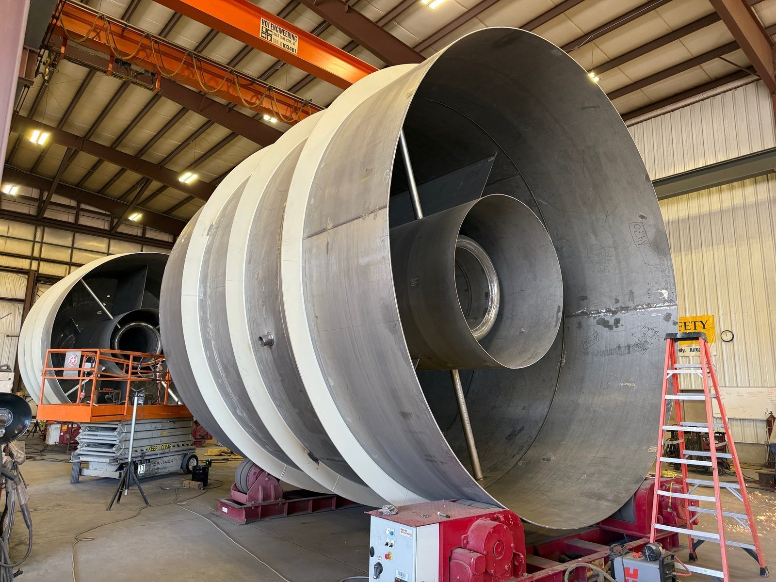 Mining & Aggregates — Tank fabrication and erection
