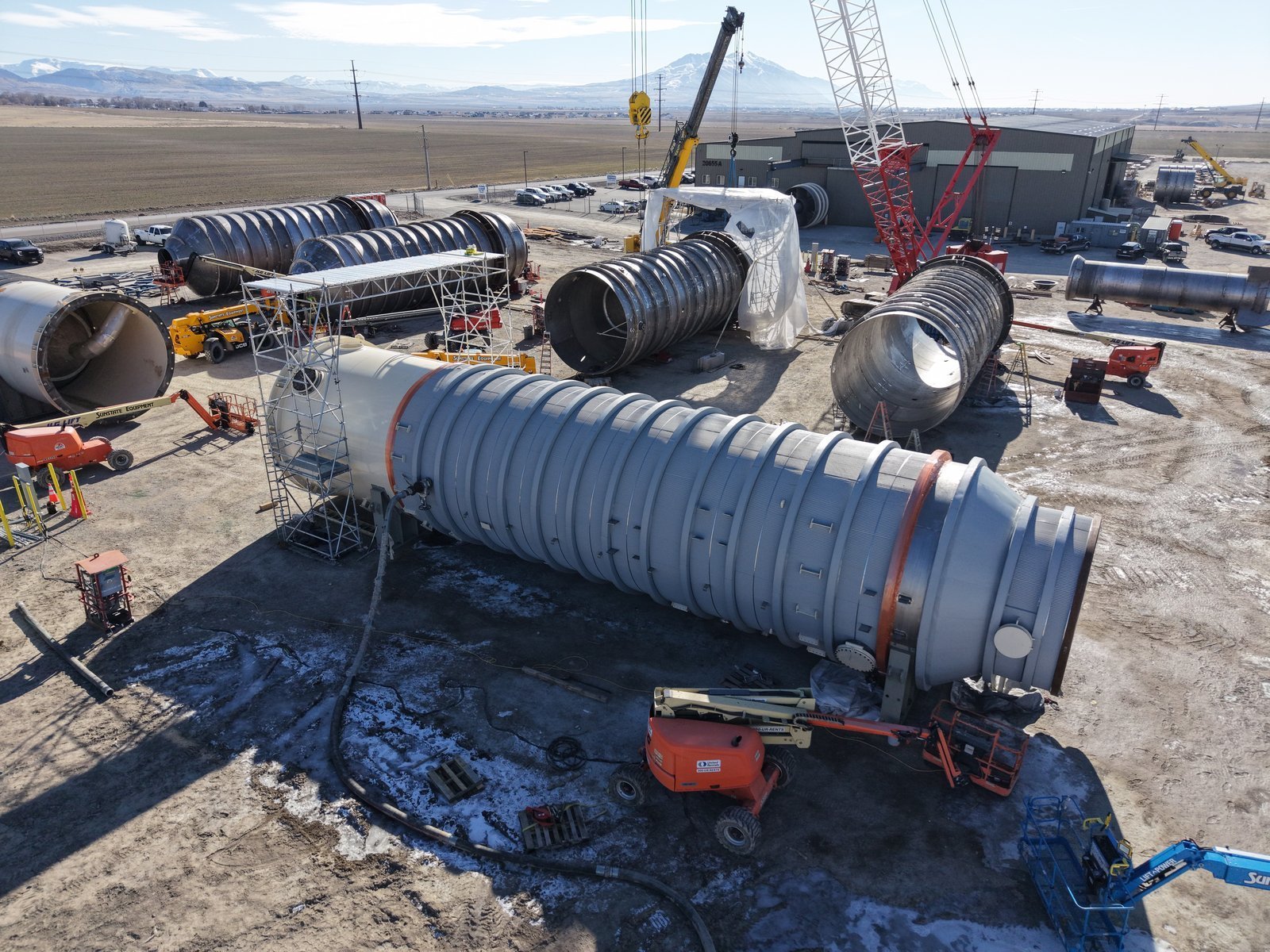 Mining & Aggregates — Tank fabrication and erection