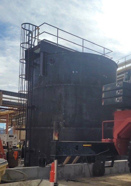 Mining & Aggregates — Tank fabrication and erection
