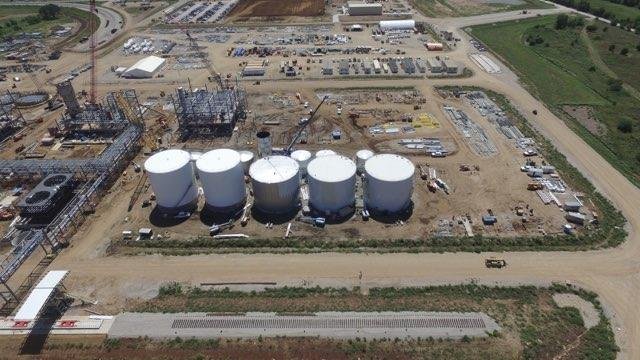 Oil, Gas & Chemical — Tank fabrication and erection