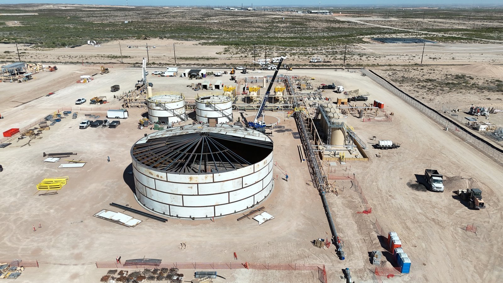Oil, Gas & Chemical — Tank fabrication and erection