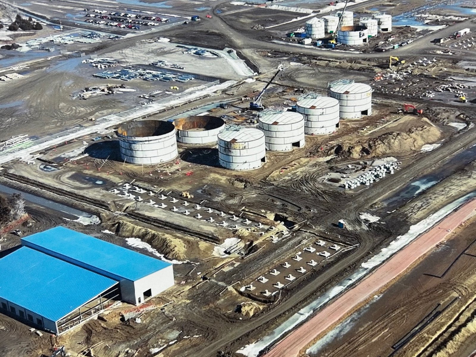 Oil, Gas & Chemical — Tank fabrication and erection
