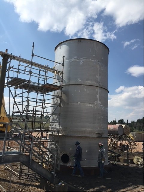 Oil, Gas & Chemical — Tank fabrication and erection