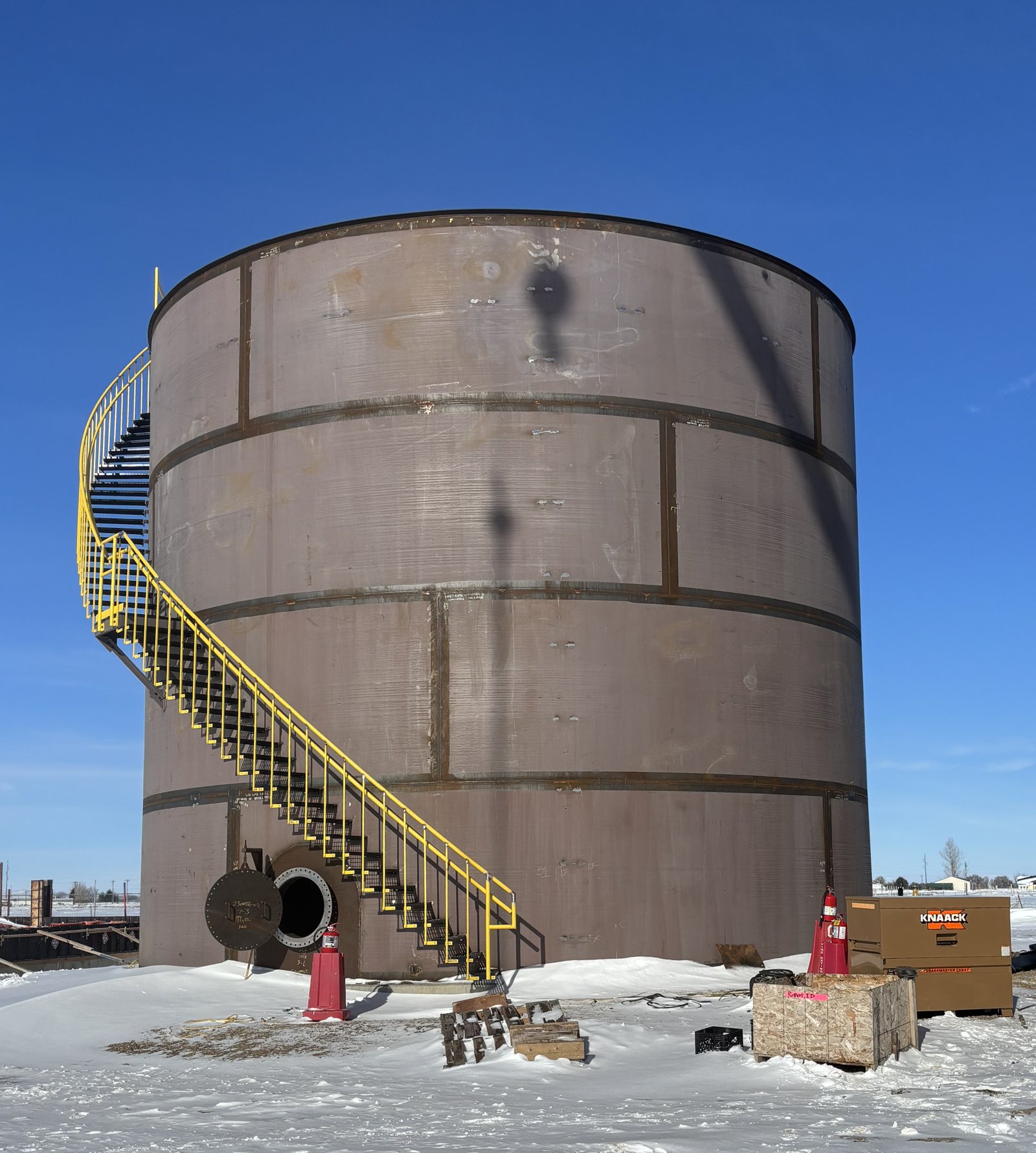 Water & Other — Tank fabrication and erection